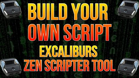 Build Your Own Cronus Zen Script With Excaliburs .